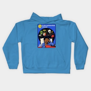 E is for Existential Dread Kids Hoodie